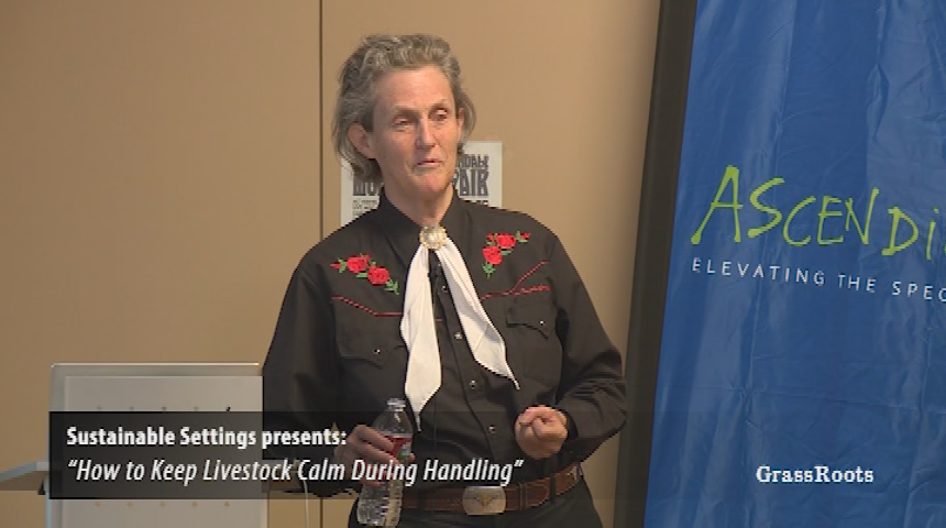 Thumbnail image for Sustainable Settings presents: Temple Grandin Ranching Talk