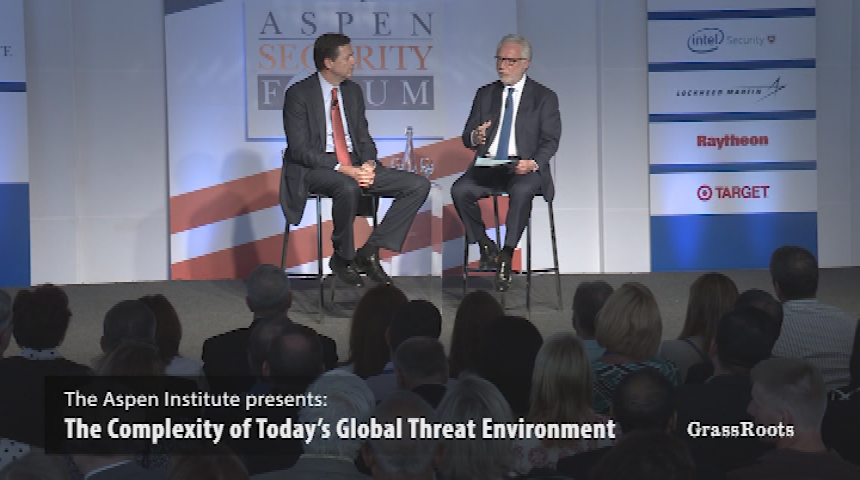 Thumbnail image for The Aspen Institute 2015 Hurst Lecture Series and Aspen Security Forum  presents - "The Complexity of Today's Global Threat Environment" featuring James Comey of the FBI