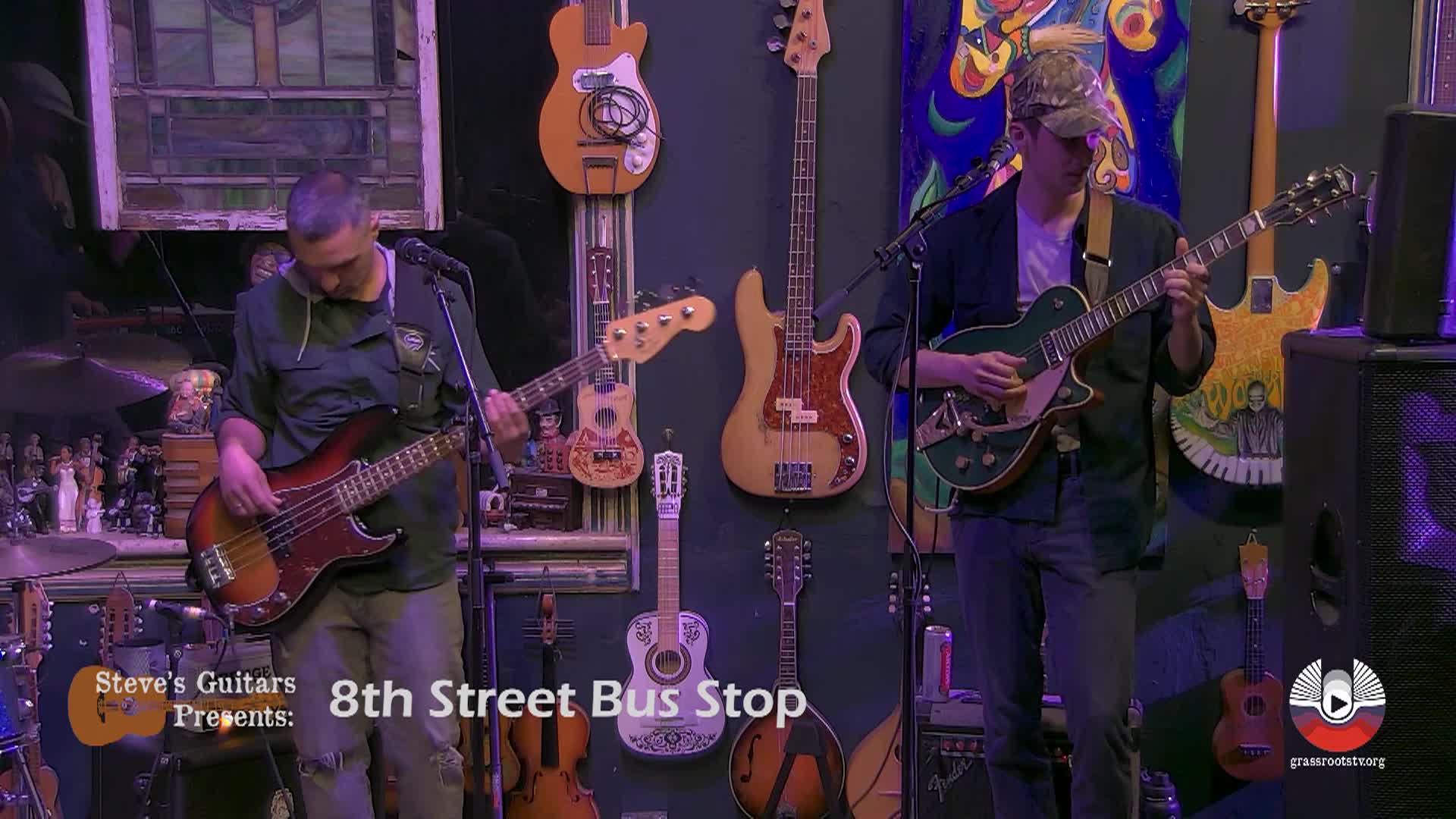  	8th Street Bus Stop Live on Location at Steve's Guitars, Carbondale