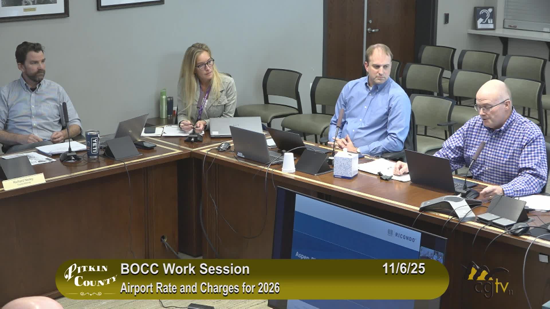 Pitkin County BoCC Regular Meeting 11/6/25