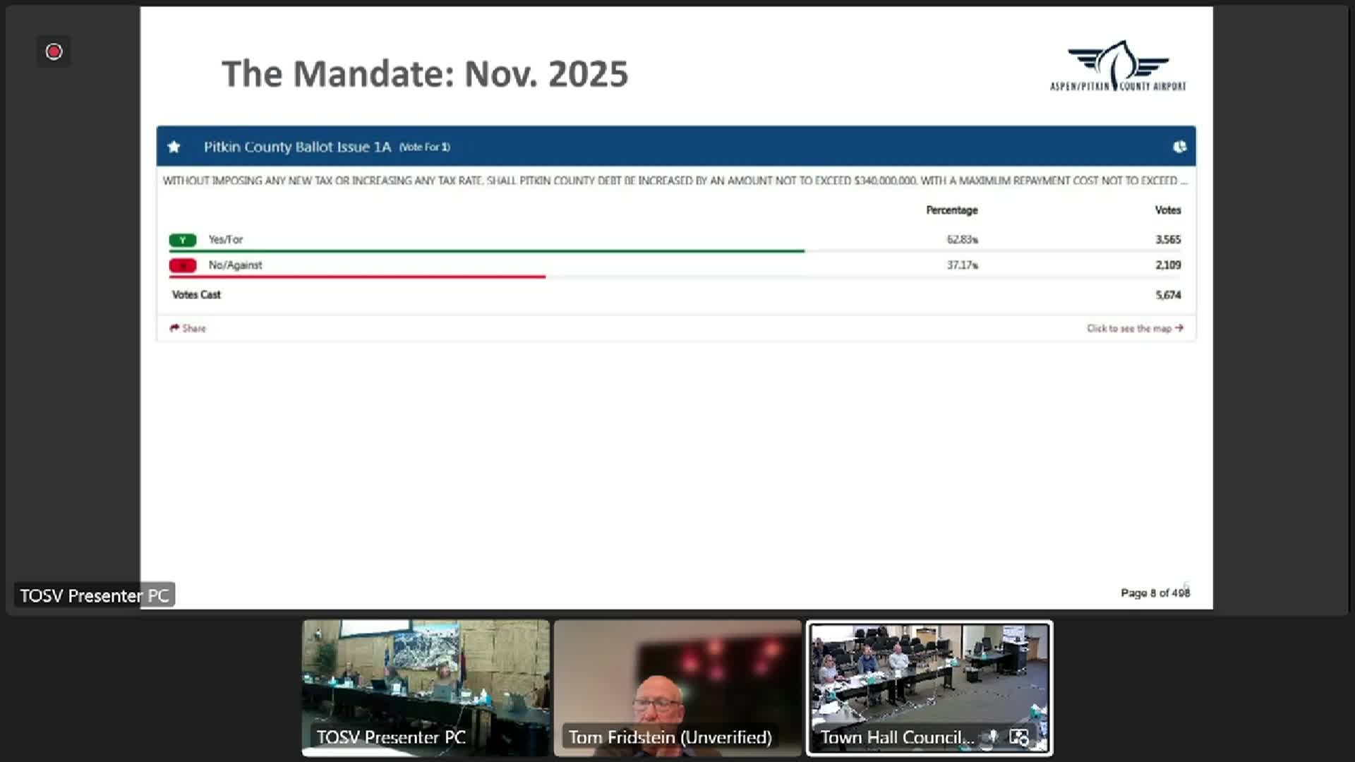 Town of Snowmass Village Work Session 11/10/25