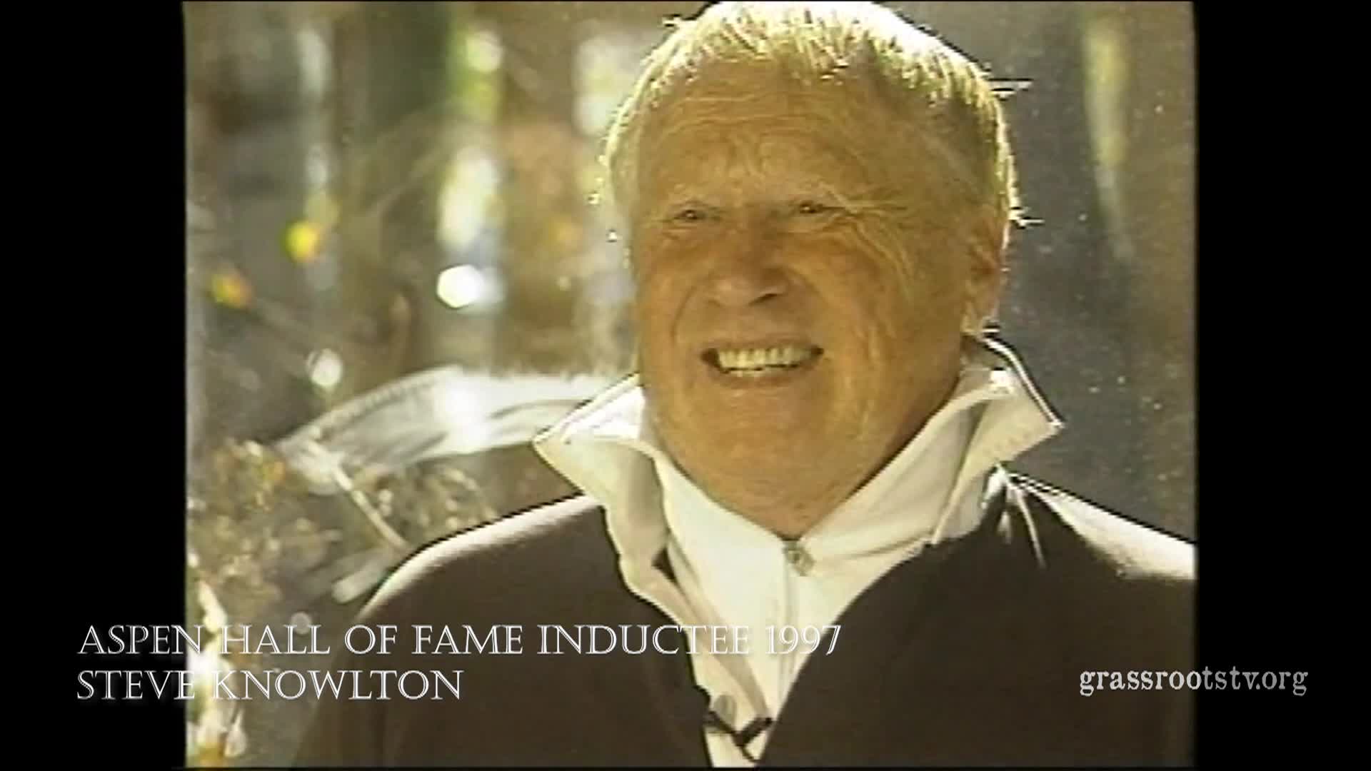 Aspen Hall of Fame 1997 inductee: Steve Knowlton