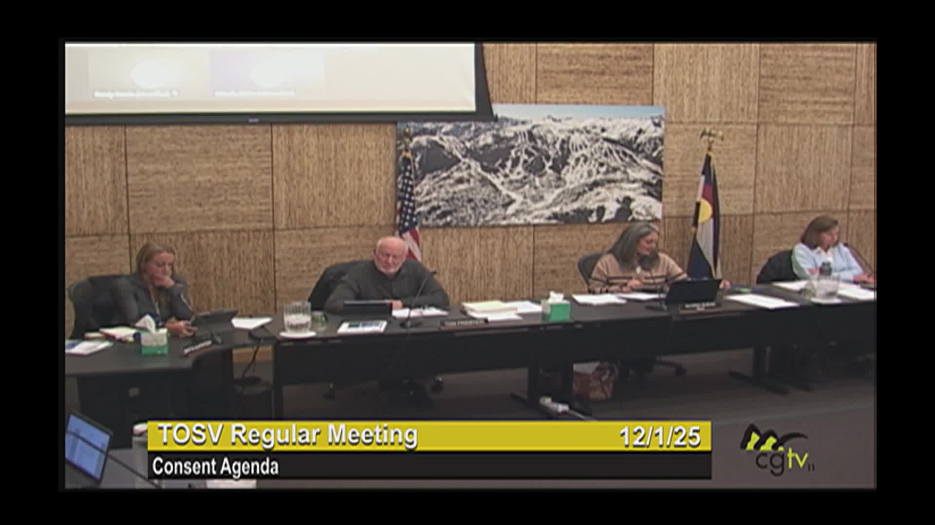 Town of Snowmass Village Regular Meeting 12/1/25