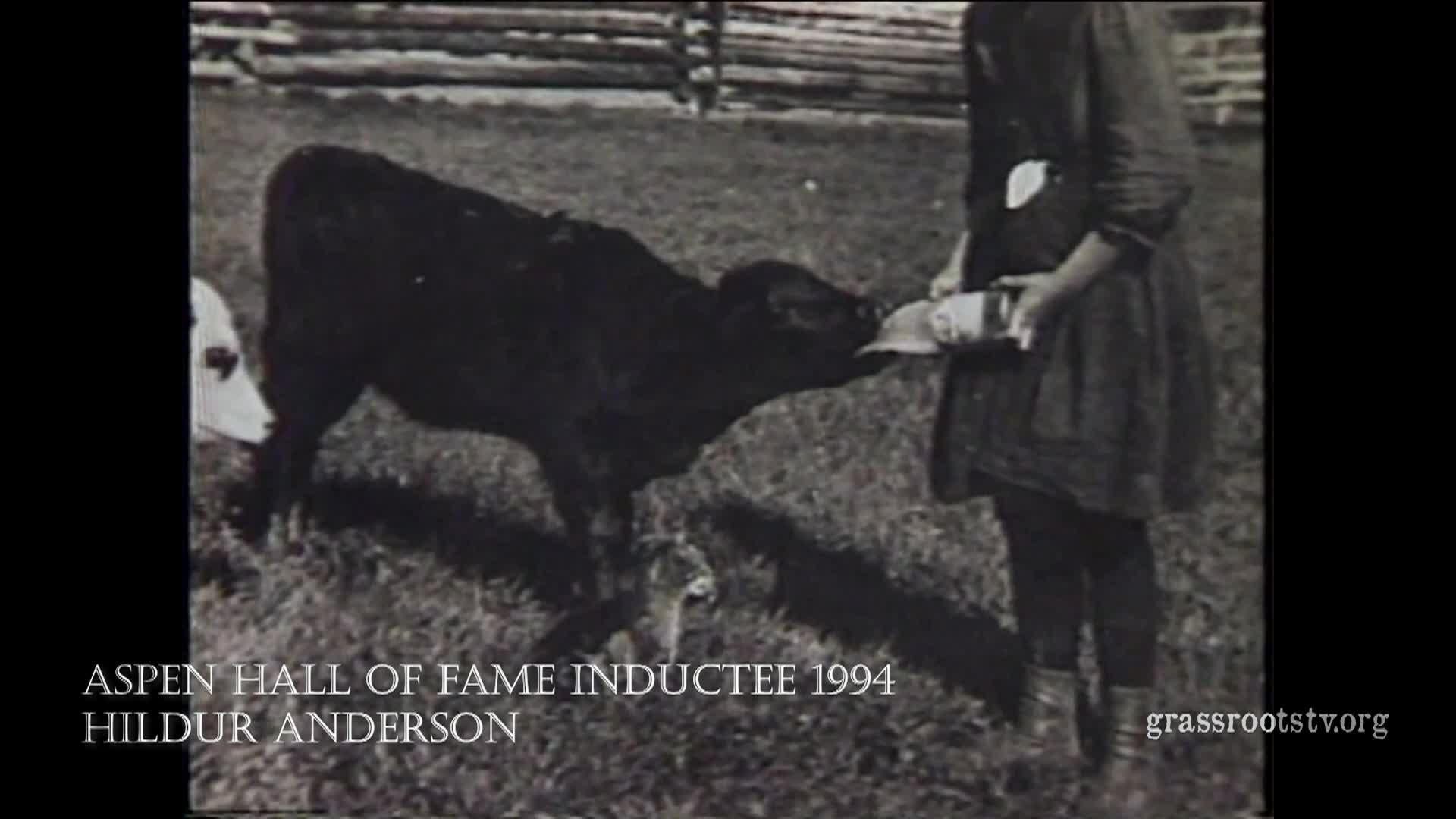 Aspen Hall of Fame 1994: Hildur Anderson