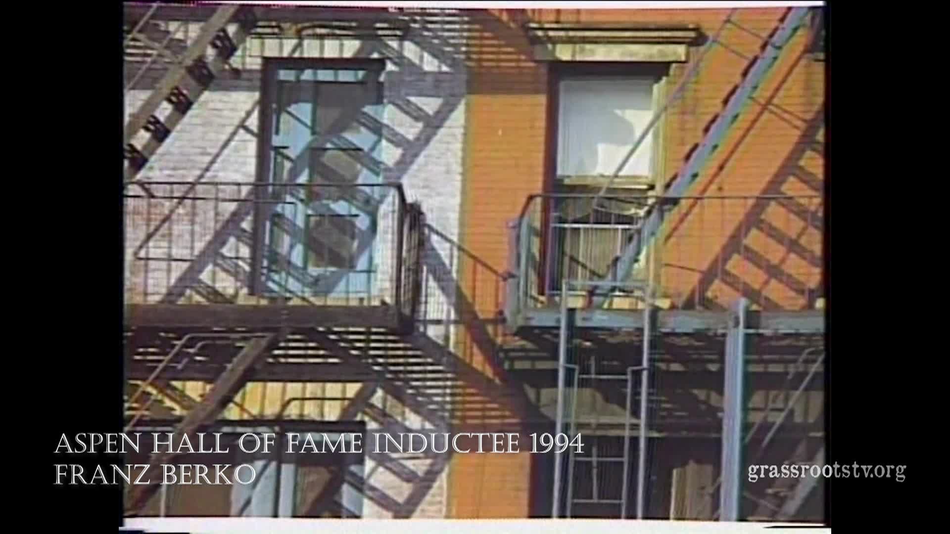 Aspen Hall of Fame 1994: Franz Berko