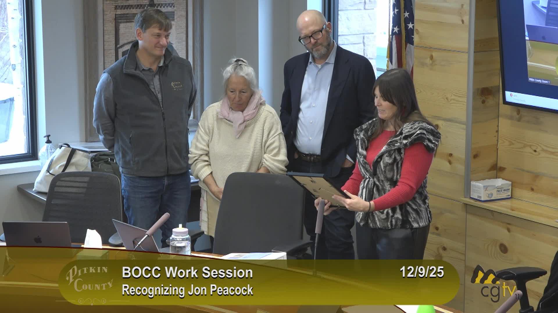 Pitkin County BoCC Work Session 12/9/25