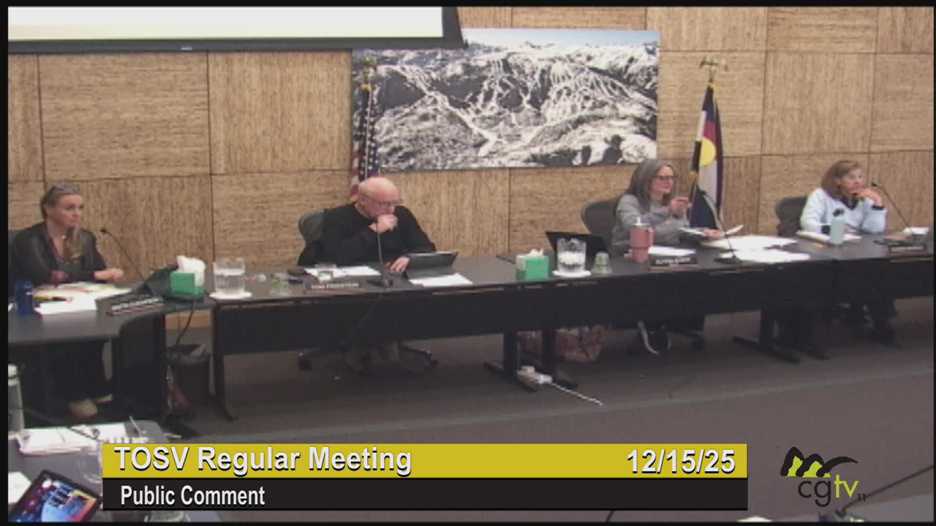 Town of Snowmass Village Regular Meeting 12/15/25