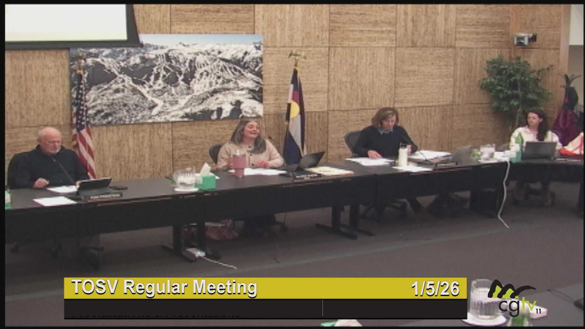 Town of Snowmass Village Regular Meeting 1/5/26