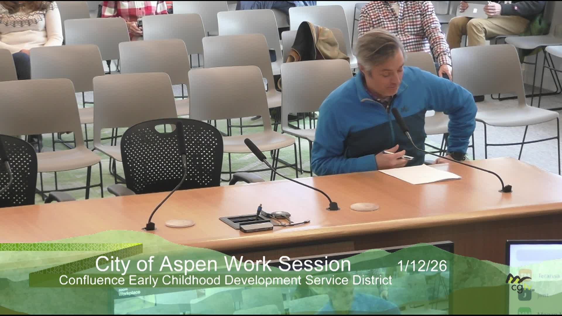 Aspen City Council Work Session 1/12/26