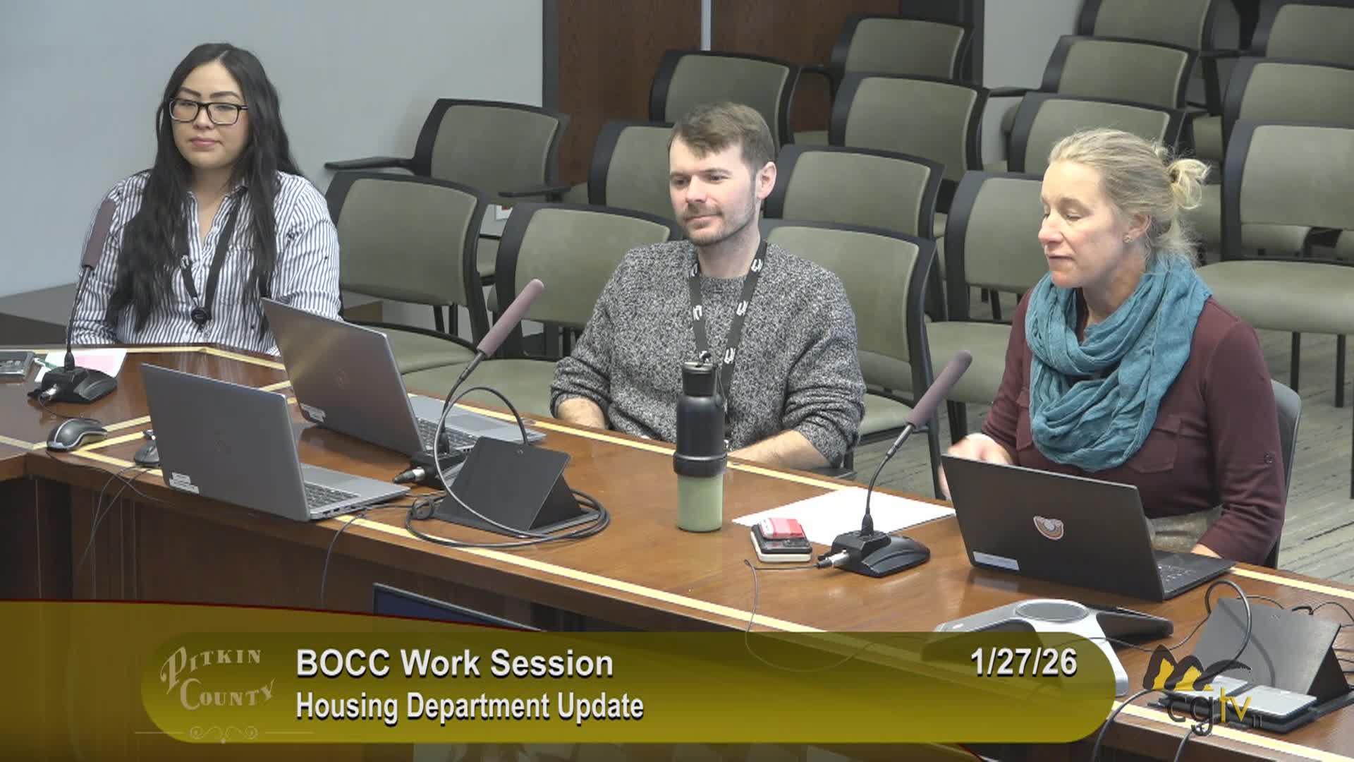 Pitkin County BoCC Work Session 1/27/26