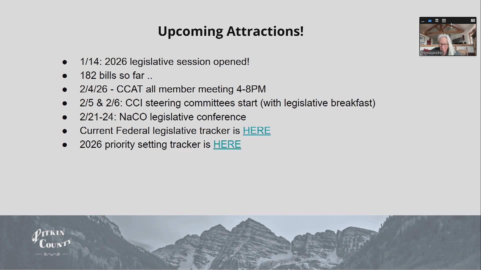 Pitkin County BoCC Work Session 2/3/26