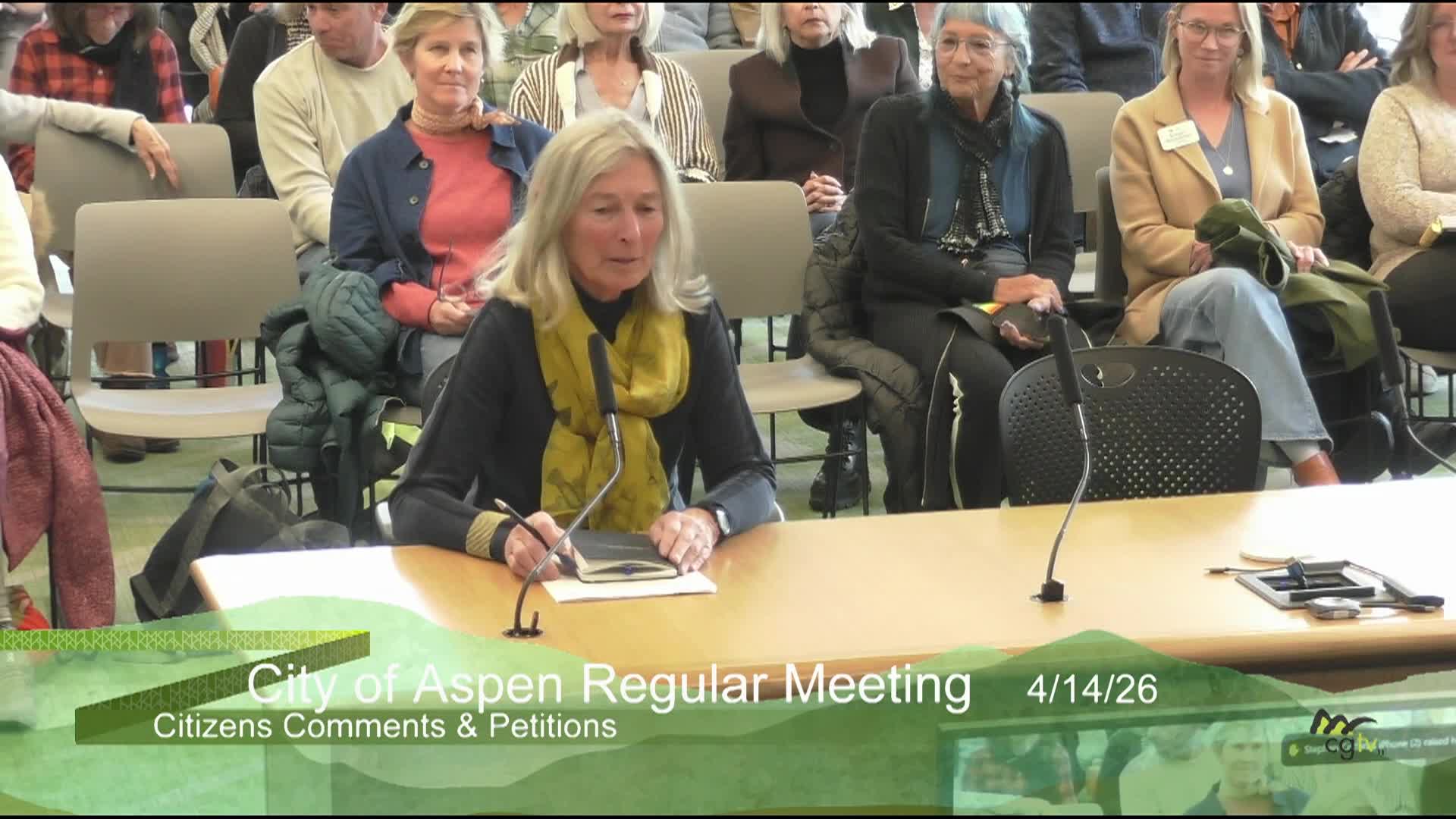 Thumbnail image for Aspen City Council Regular Meeting 4/14/26