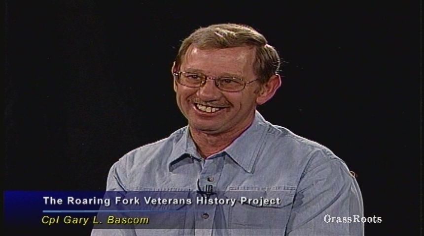 Thumbnail image for The Roaring Fork Veterans History Project in Association with the Library of Congress and Aspen Historical Society presents: Cpl Gary L. Bascom, U.S. Marine Corps, 1976-80.  Hosted by Adam McCabe
