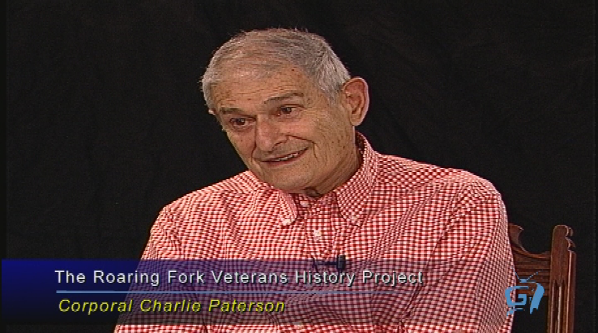 Thumbnail image for The Roaring Fork Veterans History Project in Association with the Library of Congress and Aspen Historical Society presents: Corporal Charlie Paterson - Mountain and Cold Weather Training Command, Camp Hale - Cold War