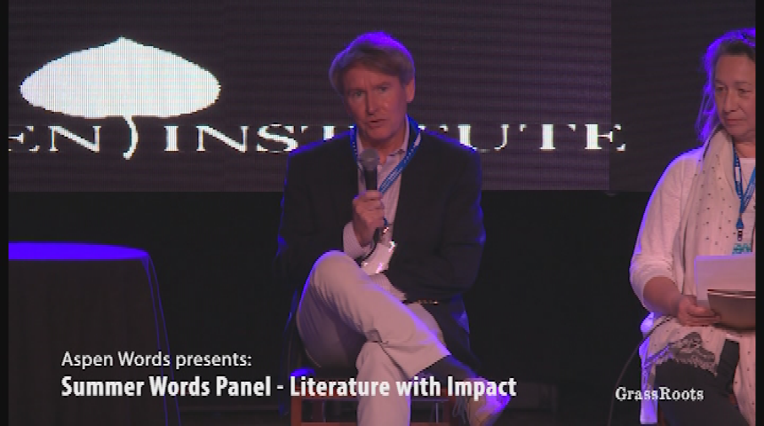 Thumbnail image for Aspen Words presents: "Summer Words Panel - Literature with Impact" with Chinelo Okparanta, Ben Fountain, Saïd Sayrafiezadeh, and Carole DeSanti