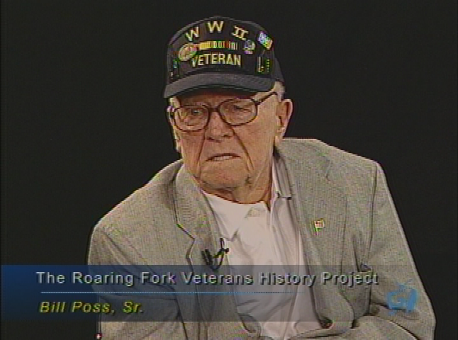 Thumbnail image for The Roaring Fork Veterans History Project presents:  Bill Poss Sr. - Master Sergeant - U.S. Army, World War II