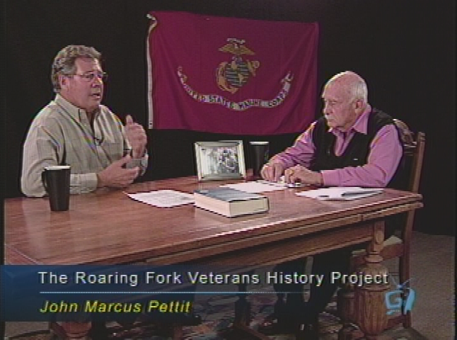 Thumbnail image for The Roaring Fork Veterans History Project Presents:John Marcus Pettit, Corporal U.S. Marine Corps