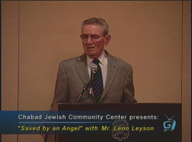 Thumbnail image for The Chabad Jewish Community Center presents: 'Saved by an Angel with Mr. Leon Leyson: The Schindler Story'