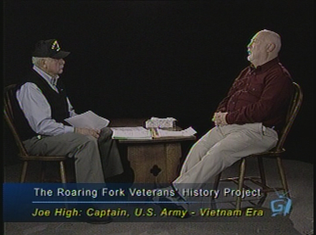 Thumbnail image for The Roaring Fork Veterans' History Project in Collaboration with the Aspen Historical Society presents:  'Joe High: Captain, U.S. Army - Vietnam Era'