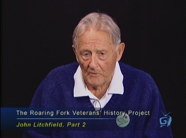 Thumbnail image for The Roaring Fork Veterans' History Project in Collaboration with the Aspen Historical Society presents: John Litchfield: Captain, 10th Mountain Division, WWII.  Part 2