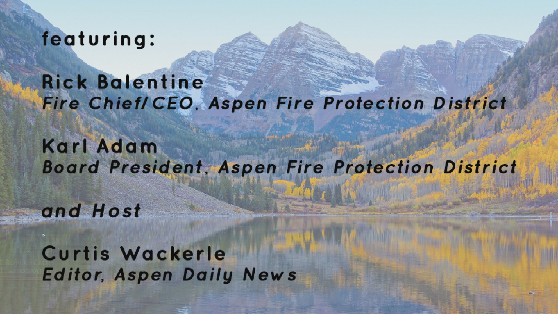 Thumbnail image for Pitkin County Measures: "Ballot Issue 6A" - Aspen Fire Protection District Operating and Capital Mill Levy