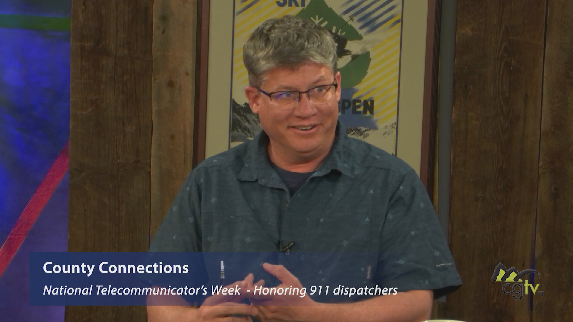 Thumbnail image for Pitkin County Connections - "National Telecommunicator’s Week  - Honoring 911 dispatchers" with Pitkin County Emergency Dispatch Director Brett Loeb, 911 Dispatcher Ginny Bultman & Host Pat Bingham