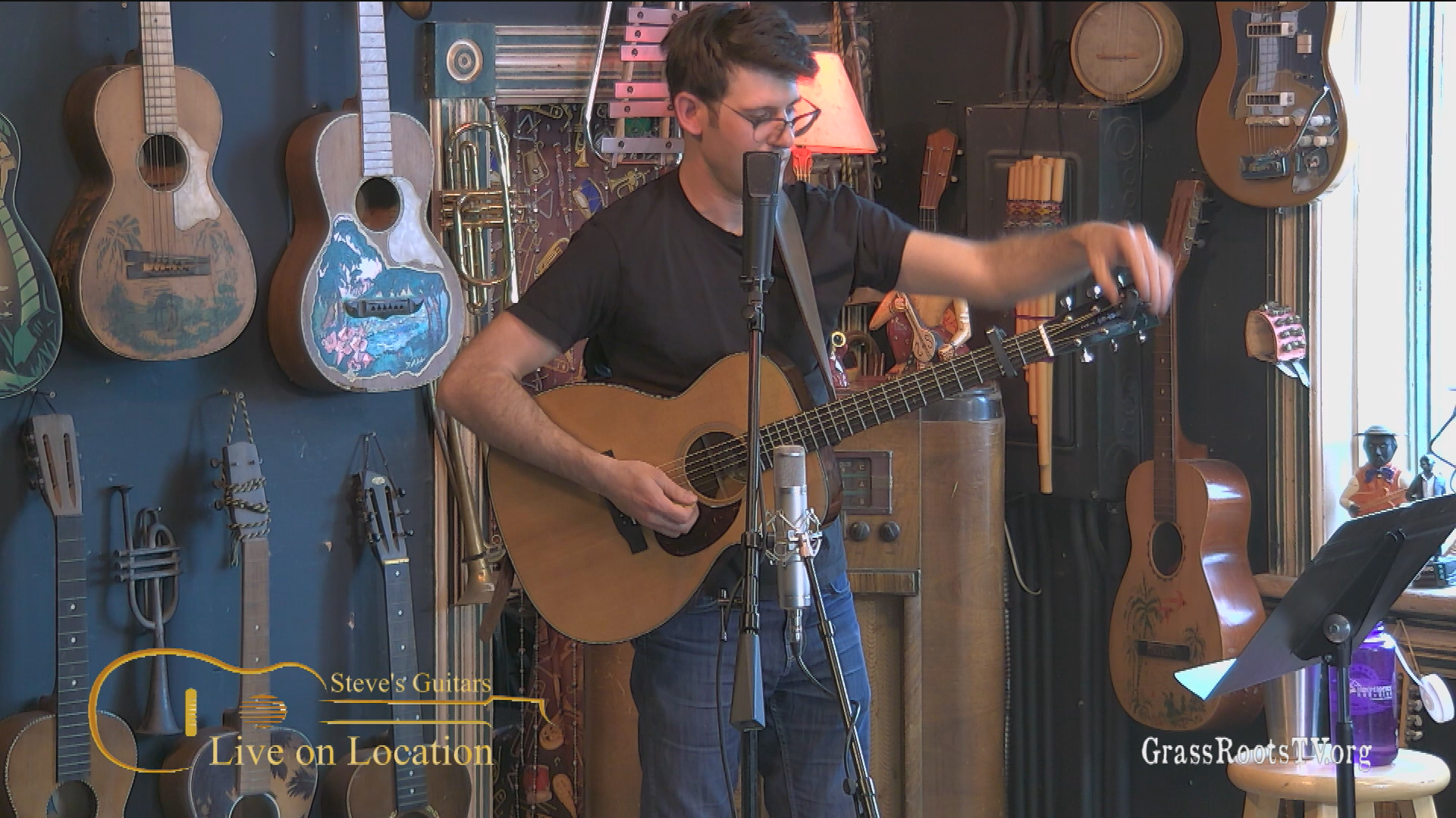 Thumbnail image for Carbondale Summer Solstice 2020 Local Artist Showcase - "Live on Location from Steve's Guitars" presented by: 1STBank