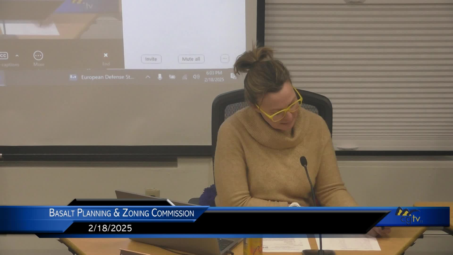 Thumbnail image for Basalt P&Z (Planning & Zoning) Commission Meeting 2/18/25