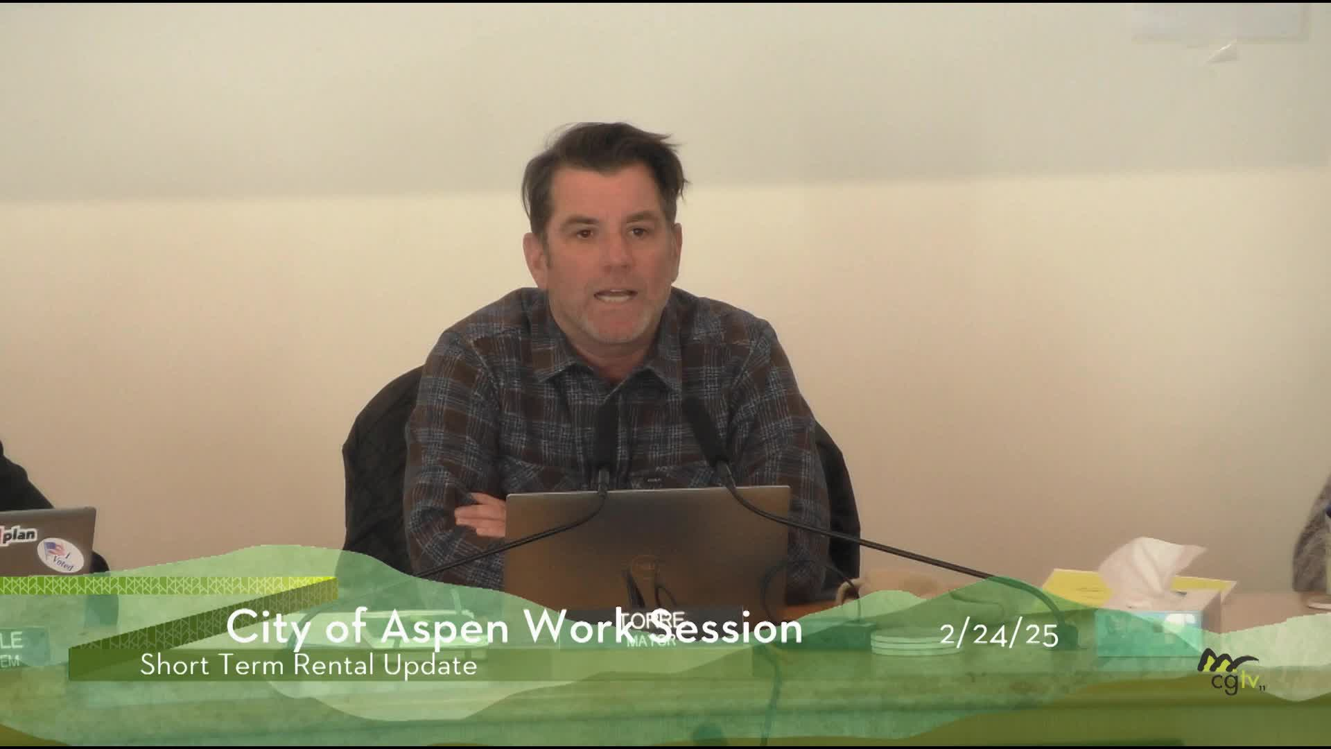 Thumbnail image for Aspen City Council Work Session 2/24/25