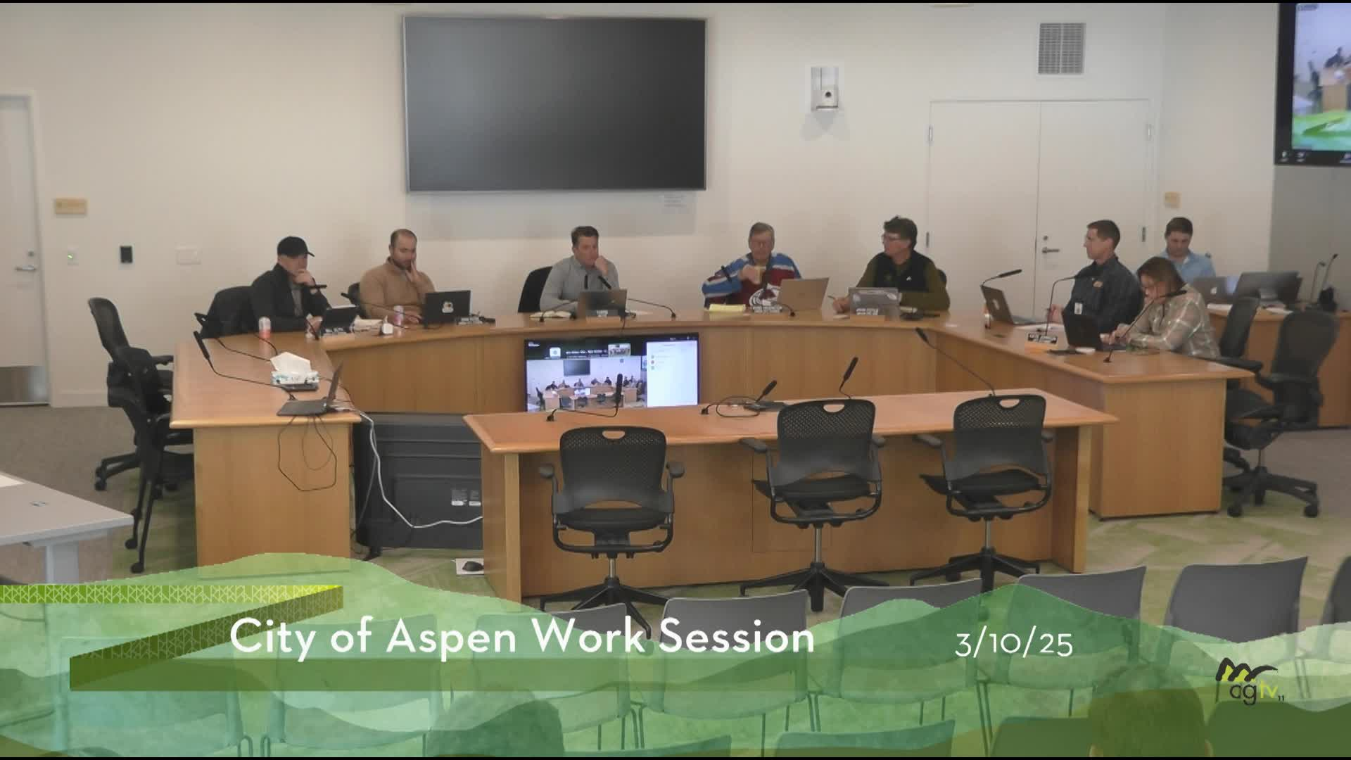 Thumbnail image for Aspen City Council Work Session 3/10/25